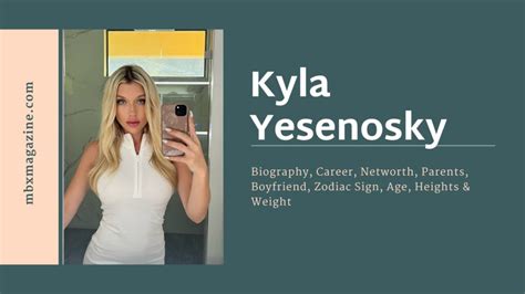 kylayesenosky|Kyla Yesenosky – Bio, Age & Family Life